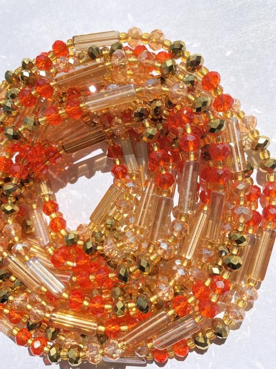 Authentic Crystal Waist Beads - Large